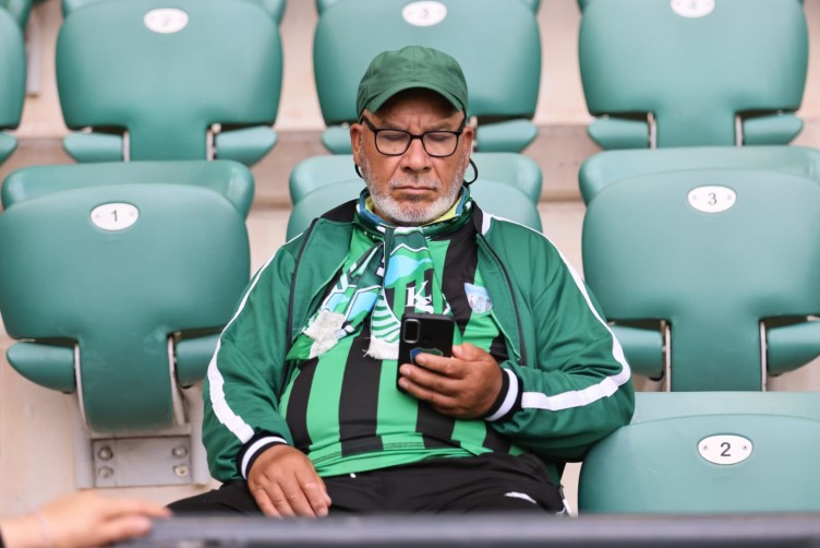 Kocaelispor-Karagümrük maçında tribün görüntüleri