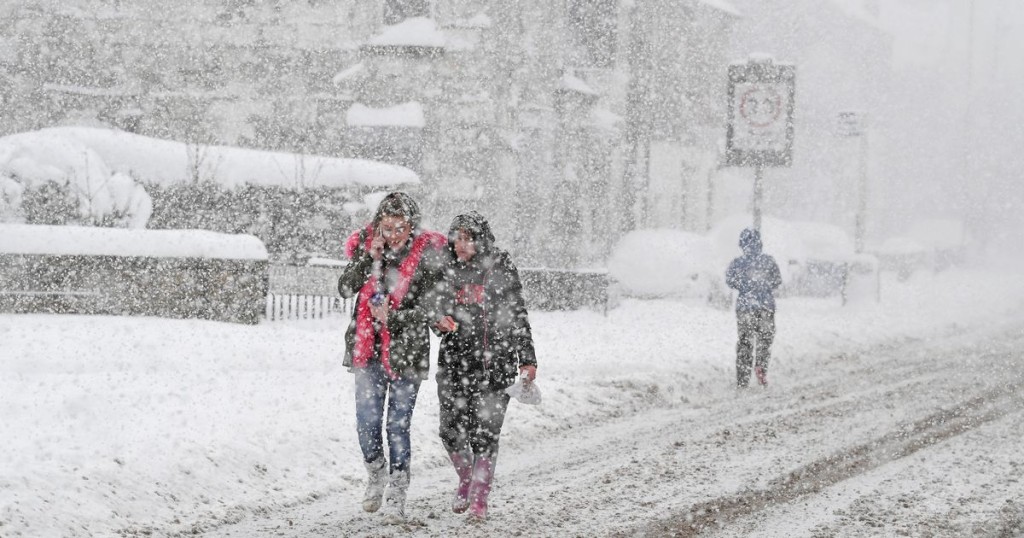 Sarı kodlu uyarı yapıldı, kara kış fena geliyor..