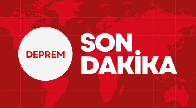 Son dakika deprem... 4.6 şiddetinde sallandık 