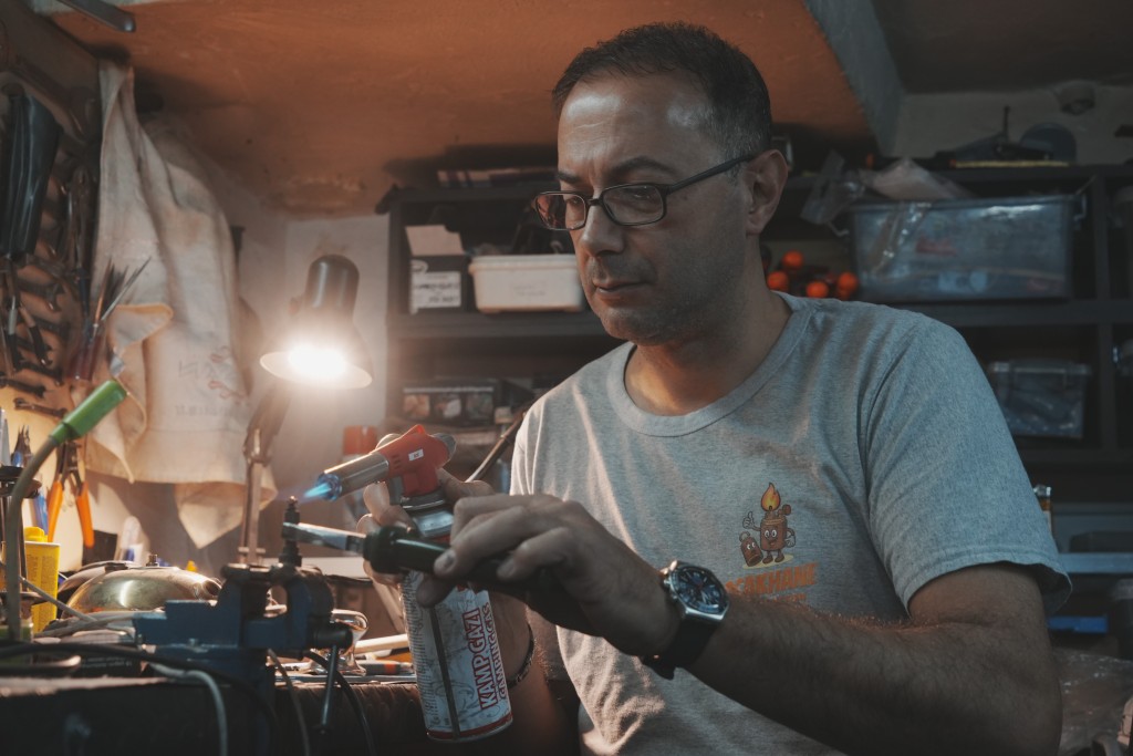 Kocaeli’de antikaları hayata döndüren usta!