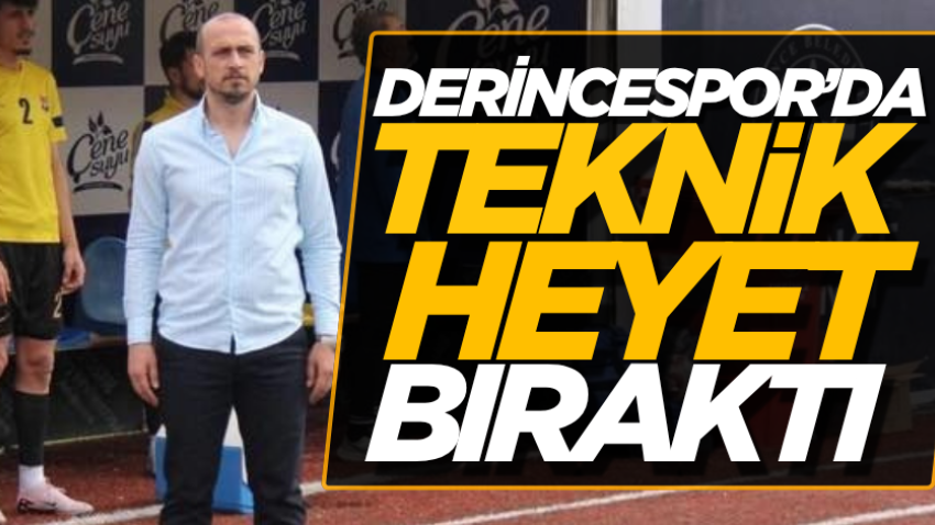 Derincespor’da teknik heyet bıraktı - Spor Haberleri