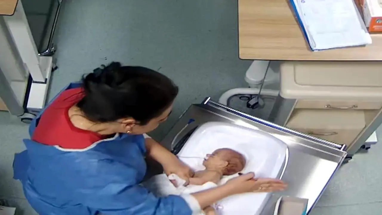 Bebek döven hemşire için karar çıktı!