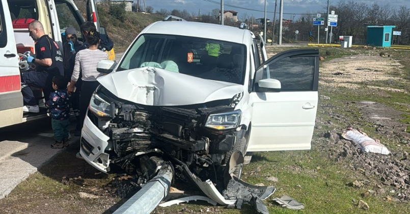 Kocaeli'de korkutan kaza!