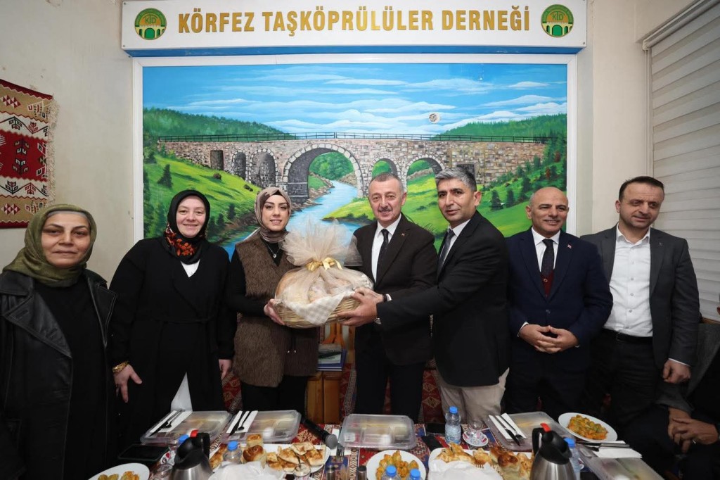 Büyükakın, Körfez Taşköprülüler’e misafir oldu