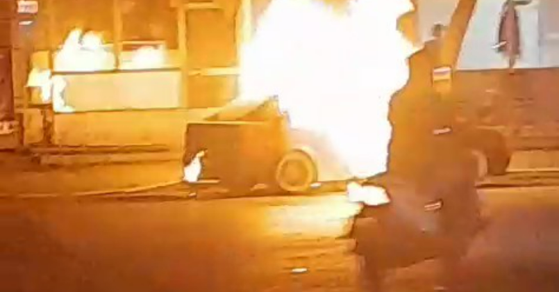 Kocaeli'de akıl almaz yangın!