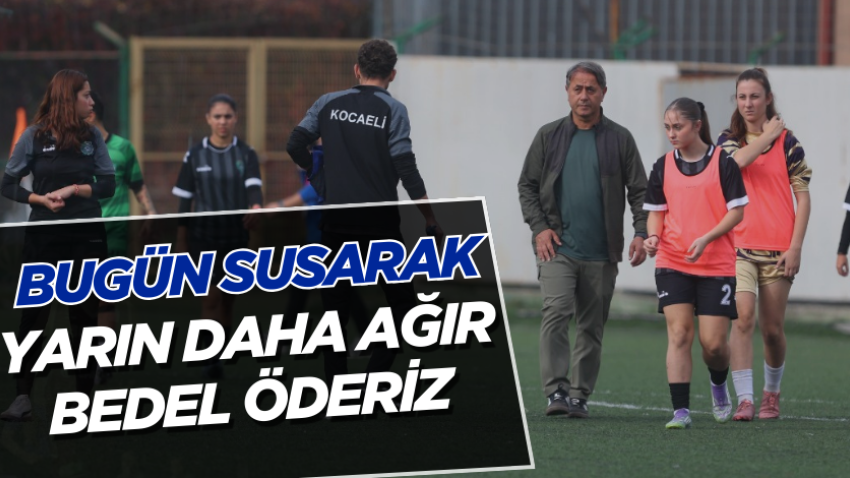 Bugün susarak yarın daha ağır bedel öderiz