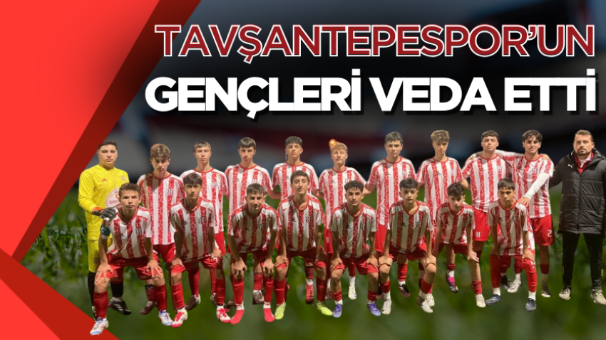 Tavşantepespor’un gençleri veda etti