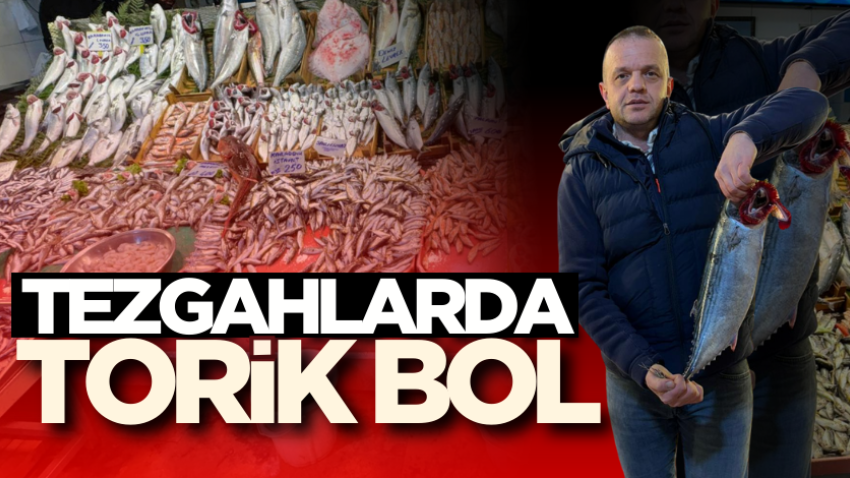 Tezgahlarda torik bol