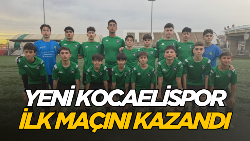 Yeni Kocaelispor ilk maçını kazandı 