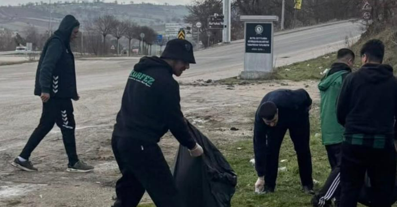 Kocaelispor taraftarları örnek oldu 