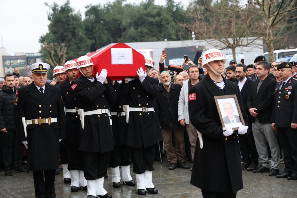 Kıbrıs gazisi son yolculuğuna uğurlandı