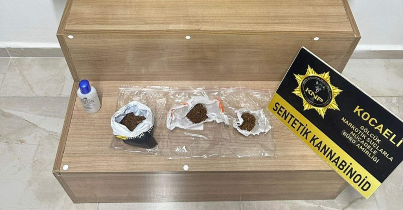 Kocaeli’de narkotik baskını