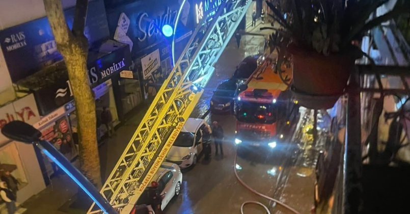 İzmit'te korkutan anlar!