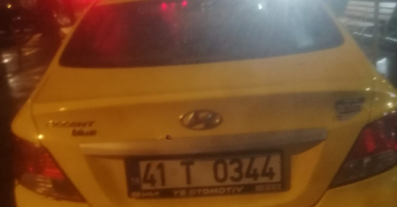 İzmit'te taksi skandalı!