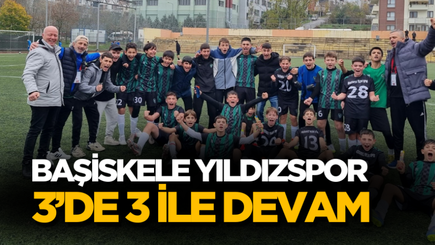 Başiskele Yıldızspor 3’de 3 ile devam