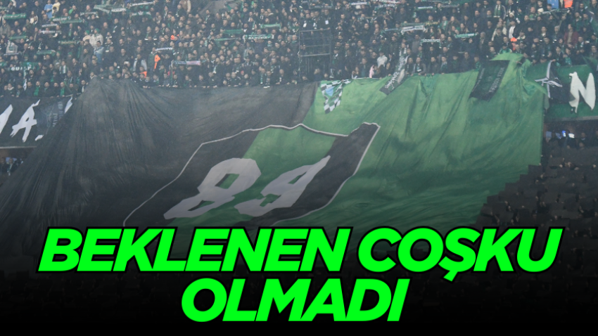 Beklenen coşku olmadı 