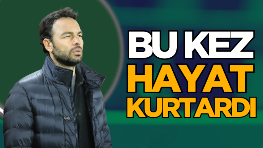 Bu kez hayat kurtardı