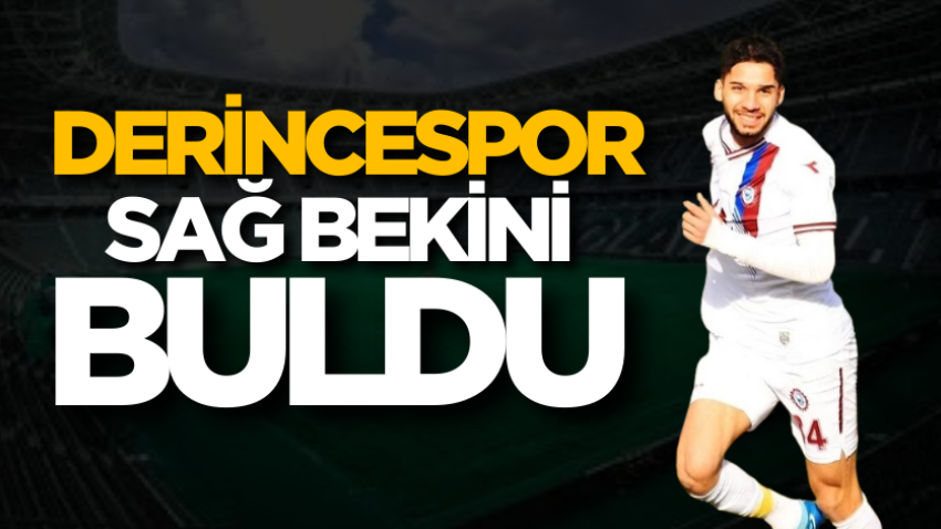 Derincespor sağ bekini buldu