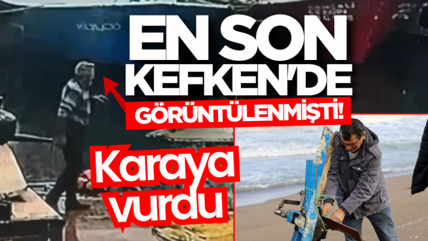 En son Kefken'de görüntülenmişti! Karaya vurdu