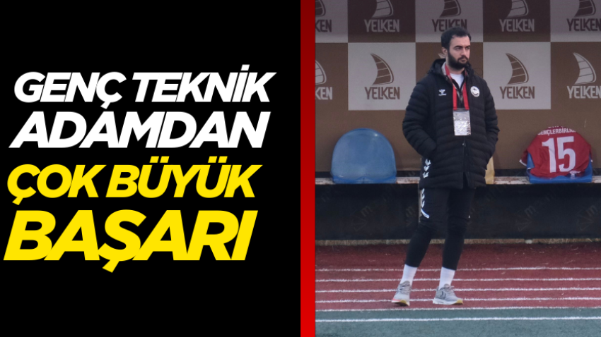Genç teknik adamdan çok büyük başarı
