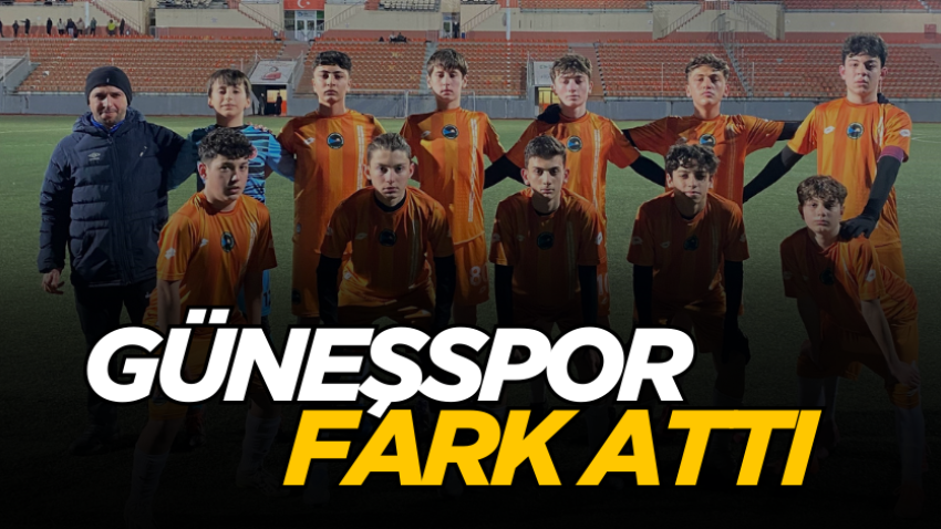 Güneşspor fark attı