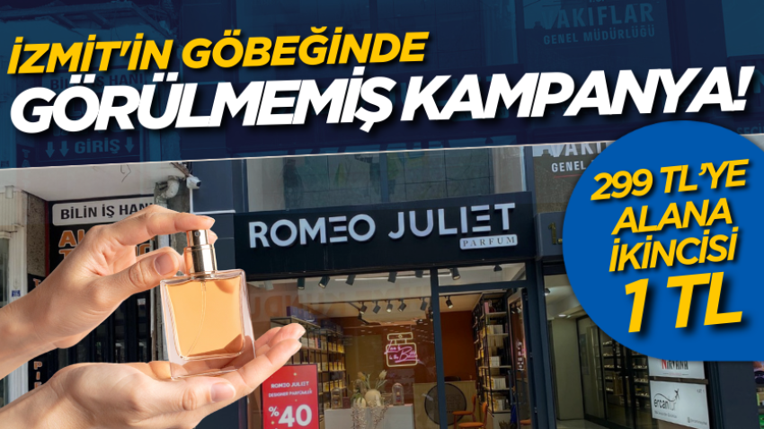 İzmit'in göbeğinde görülmemiş kampanya!