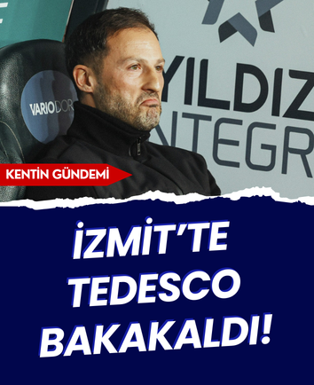 İzmit’te Tedesco bakakaldı! 