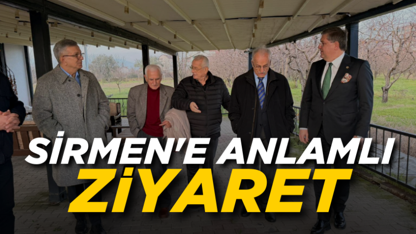 Sirmen'e anlamlı ziyaret 