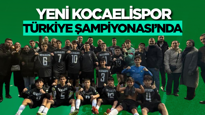 Yeni Kocaelispor Türkiye Şampiyonası’nda