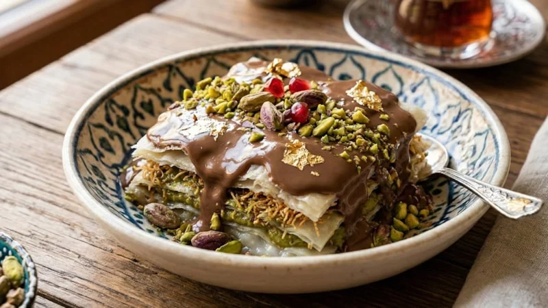 Ramazan'ın yeni yıldızı: Dubai güllaç tarifi