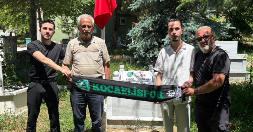 Kocaelispor efsanesi kabri başında anıldı
