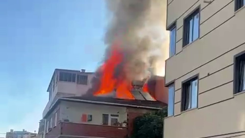 Kocaeli'de korkutan yangın!