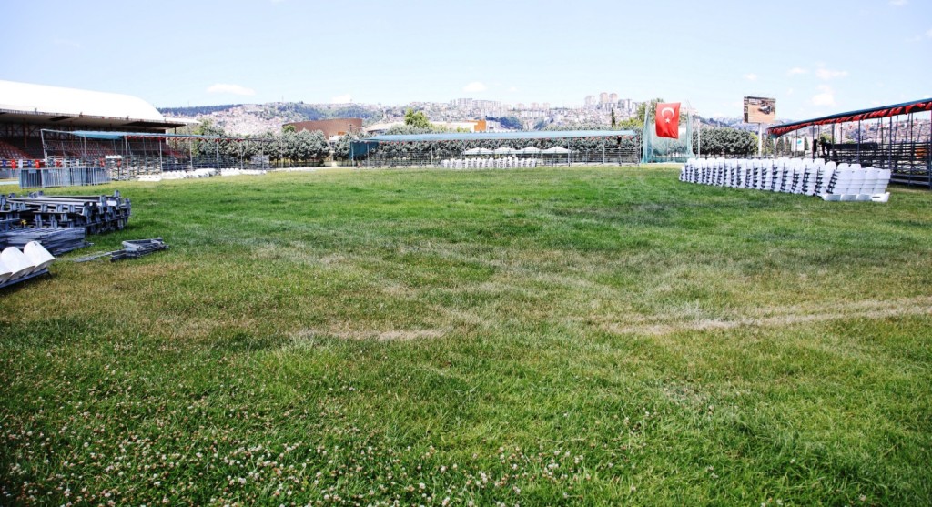 İşte Sekapark Güreşleri için alandaki son durum