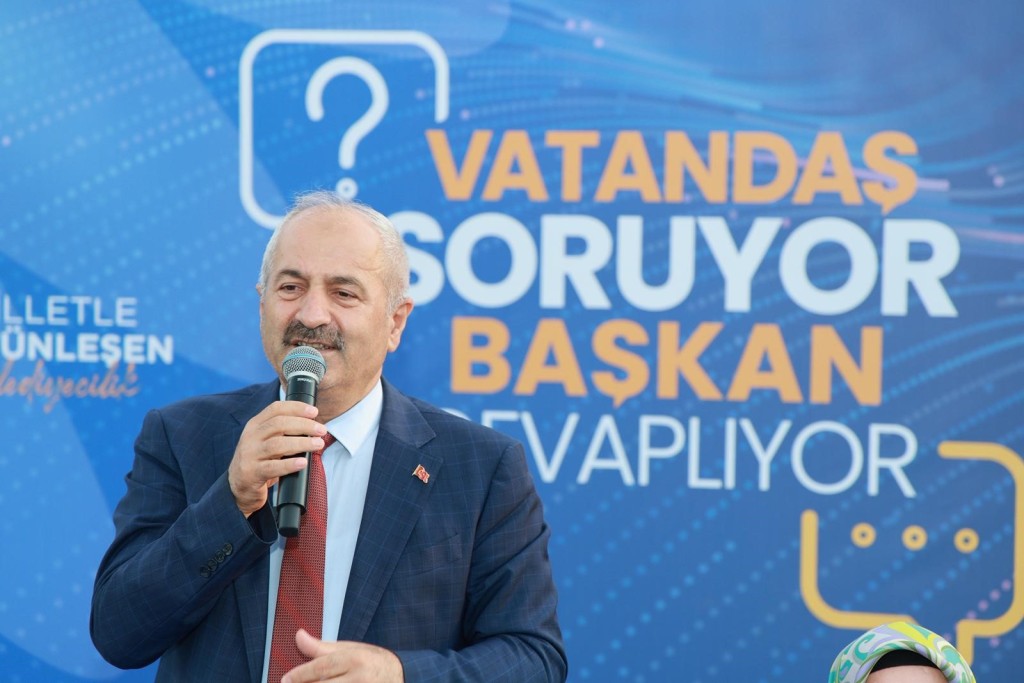 Başkan Büyükgöz mahalle sakinlerini dinledi