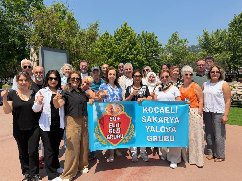 50+ Elit Gezi Grubu etkinliğe doymuyor!