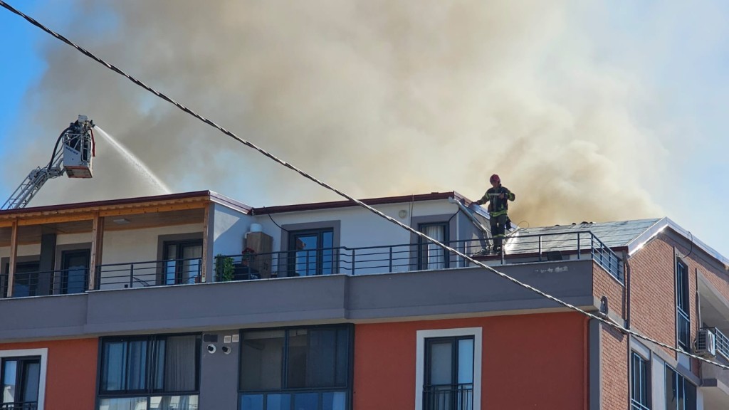 Kocaeli’de korkutan yangın!
