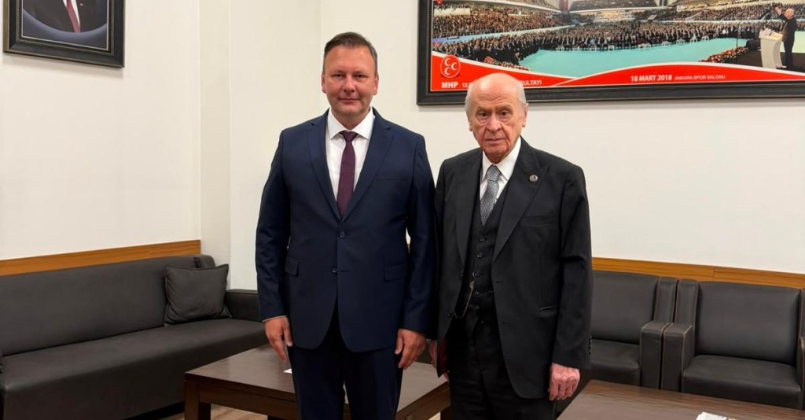 Başkan Emengen'den Bahçeli'ye ziyaret