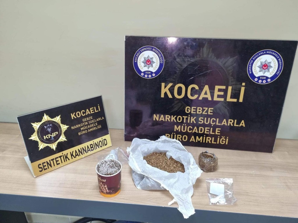 Kocaeli'de uyuşturucu operasyonu 