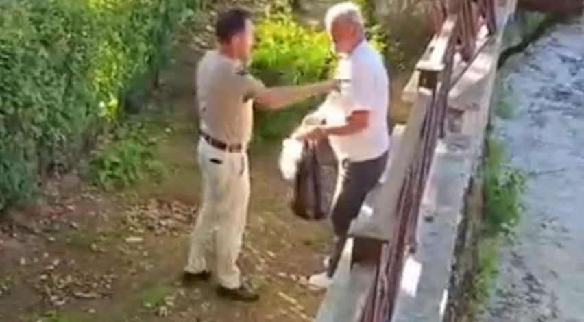 Türbe bahçesinde alkol içince olanlar oldu!