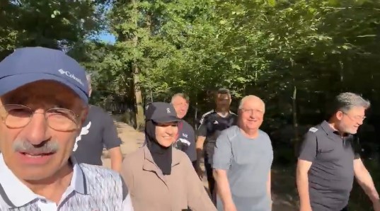 Kocaeli'ye bakan çıkarması! Sabahın ilk ışıklarında Ormanya'da buluştular