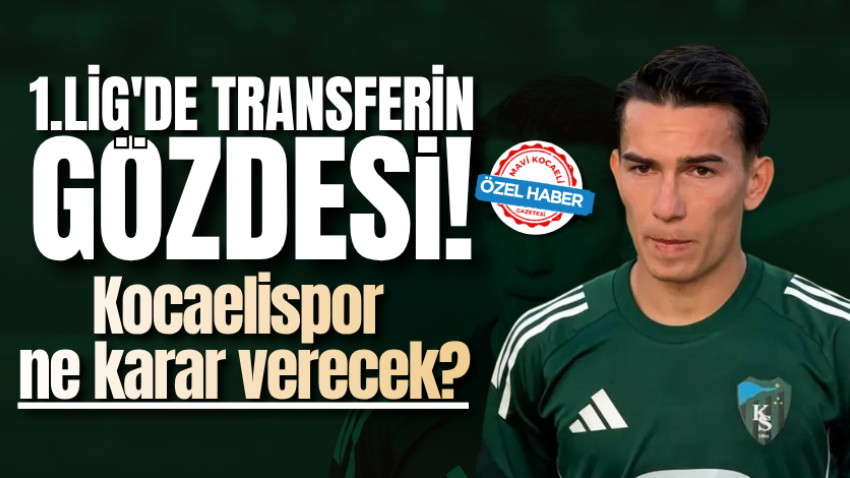 1.Lig'de transferin gözdesi! Kocaelispor ne karar verecek? 