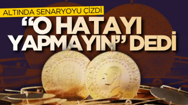 Altında senaryoyu çizdi, “o hatayı yapmayın” dedi