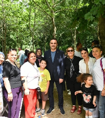 Başiskele'de kadınlar aile pikniğinde buluştu