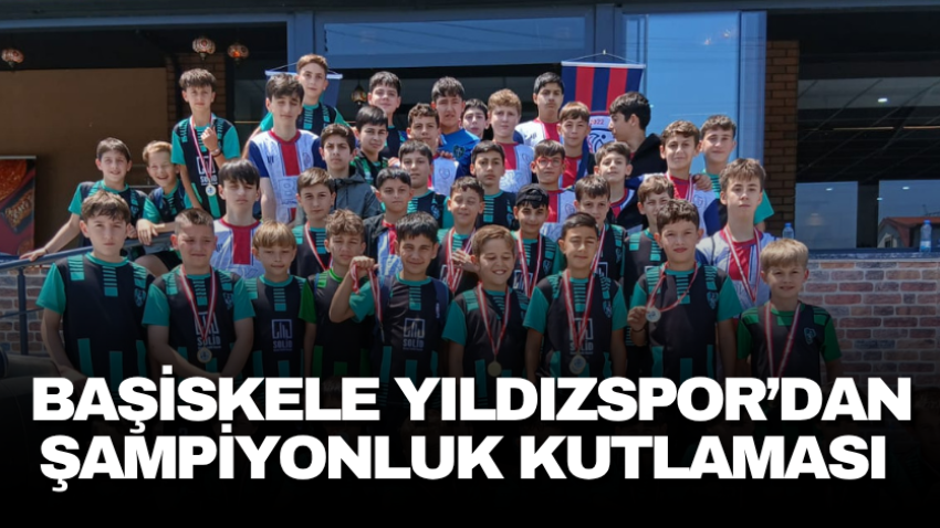 Başiskele Yıldızspor’dan şampiyonluk kutlaması 