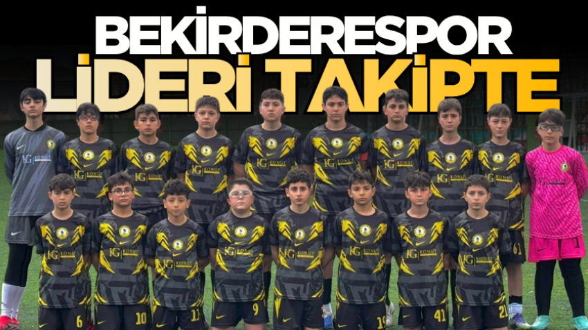 Bekirderespor lideri takipte