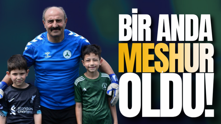 Bir anda meşhur oldu!