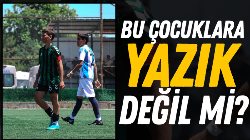 Bu çocuklara yazık değil mi?