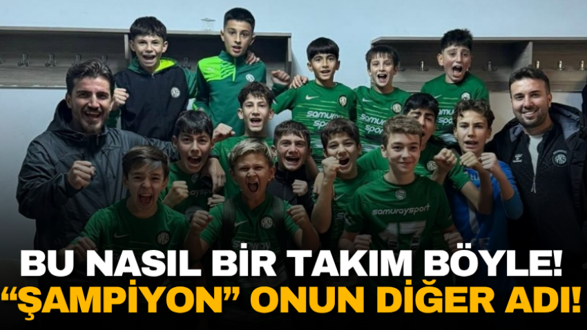 Bu nasıl bir takım böyle! “Şampiyon” onun diğer adı!