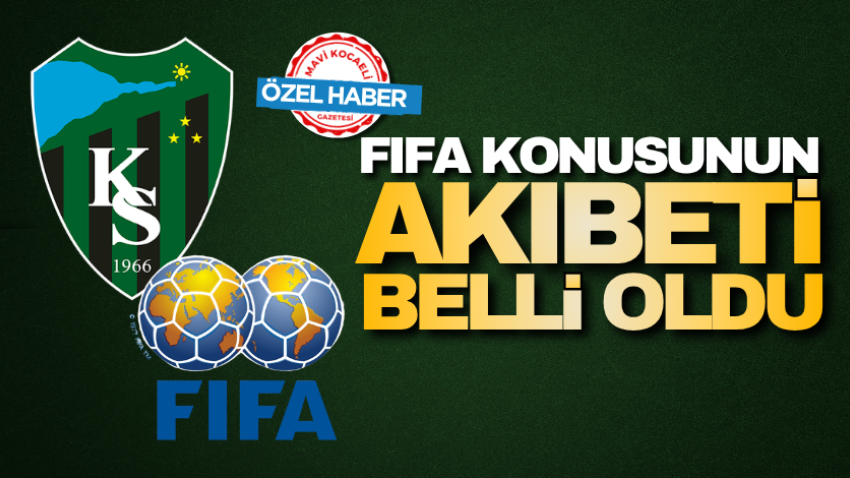 FIFA konusunun akıbeti belli oldu