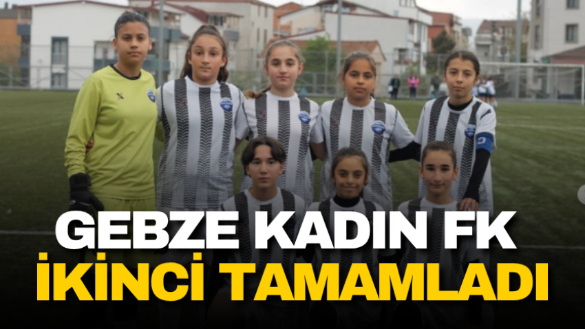 Gebze Kadın FK ikinci tamamladı